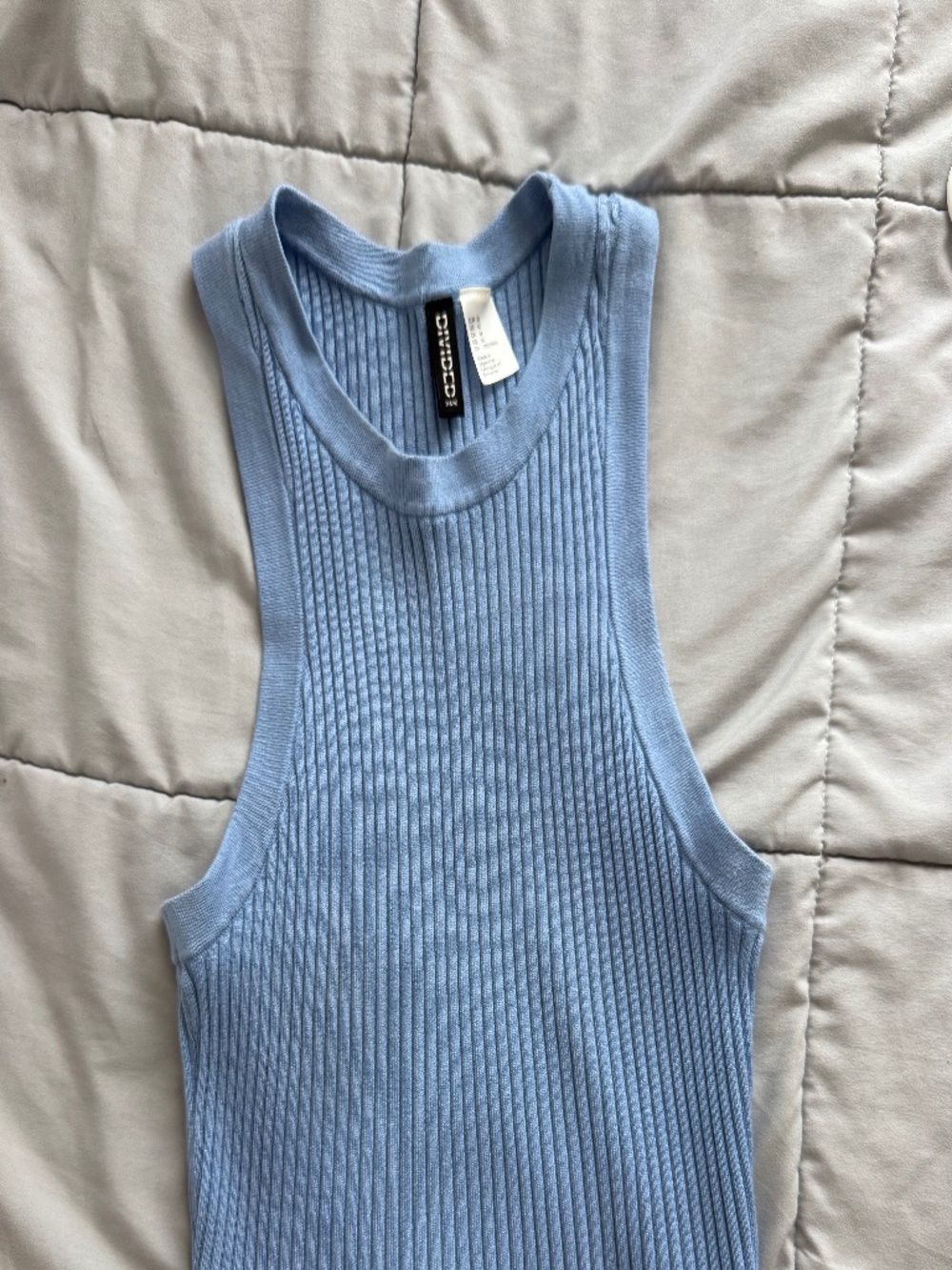 Soft Blue Tank Top Size M